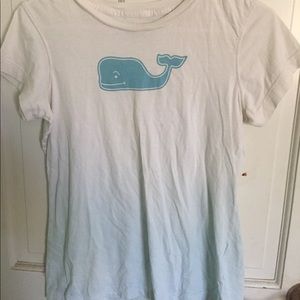 Vineyard Vines Women’s Blue and White T-shirt